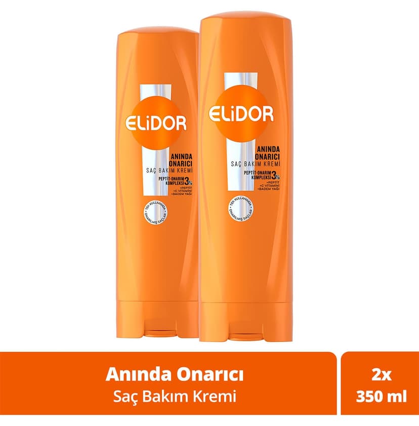 کرم سرم مراقبتی Elidor Superblend ترمیم کننده فوری با ویتامین C کراتین و سرامید 2×350ml کرم سرم مراقبتی Elidor Superblend ترمیم کننده فوری با ویتامین C کراتین و سرامید 2×350ml