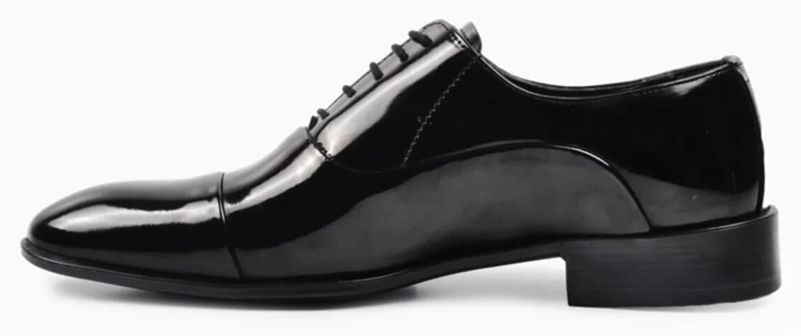 کفش کلاسیک مردانه Pierre Cardin چرم لاکی مشکی مدل 70PC20 کفش کلاسیک مردانه Pierre Cardin چرم لاکی مشکی مدل 70PC20