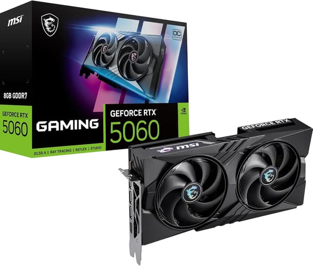 کارت گرافیک MSI GeForce RTX 5060 GAMING OC 8GB GDDR7 کارت گرافیک MSI GeForce RTX 5060 GAMING OC 8GB GDDR7