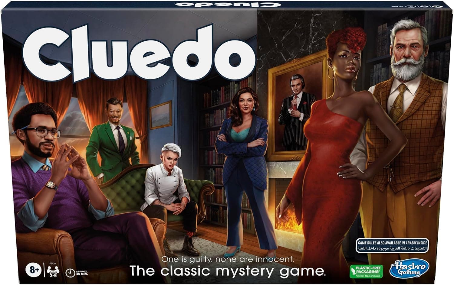 بازی صفحهای معمایی کودکان بالای ۸ سال Hasbro Clue بازی صفحهای معمایی کودکان بالای ۸ سال Hasbro Clue