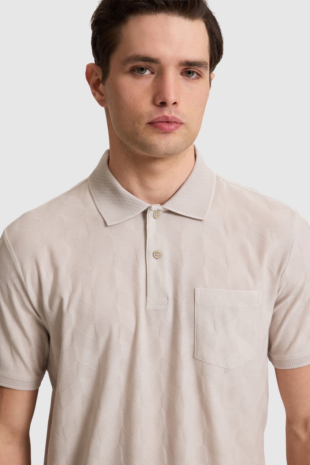 تیشرت مردانه U.S. Polo Assn. فیت معمولی یقه پولو سنگی مدل 50322454-VR049 تیشرت مردانه U.S. Polo Assn. فیت معمولی یقه پولو سنگی مدل 50322454-VR049