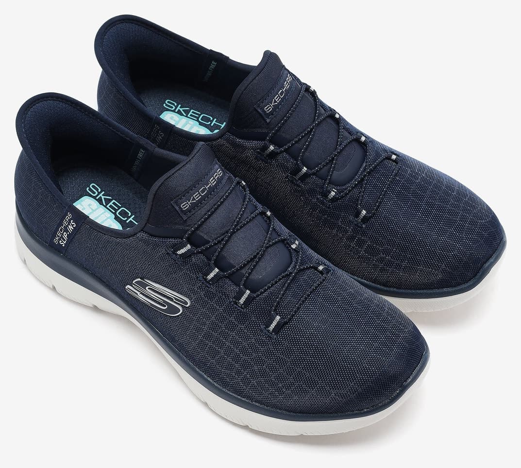 کفش ورزشی زنانه Skechers آبی SUMMITS - CLASSY NIGHT مدل 150128TK NVSL کفش ورزشی زنانه Skechers آبی SUMMITS - CLASSY NIGHT مدل 150128TK NVSL