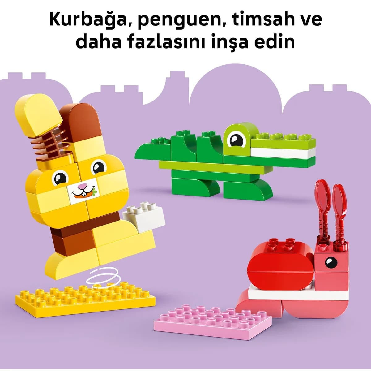 لگو DUPLO آموزشی حیوانات مدل 10472 ۹۴ قطعه 3+ سال لگو DUPLO آموزشی حیوانات مدل 10472 ۹۴ قطعه 3+ سال
