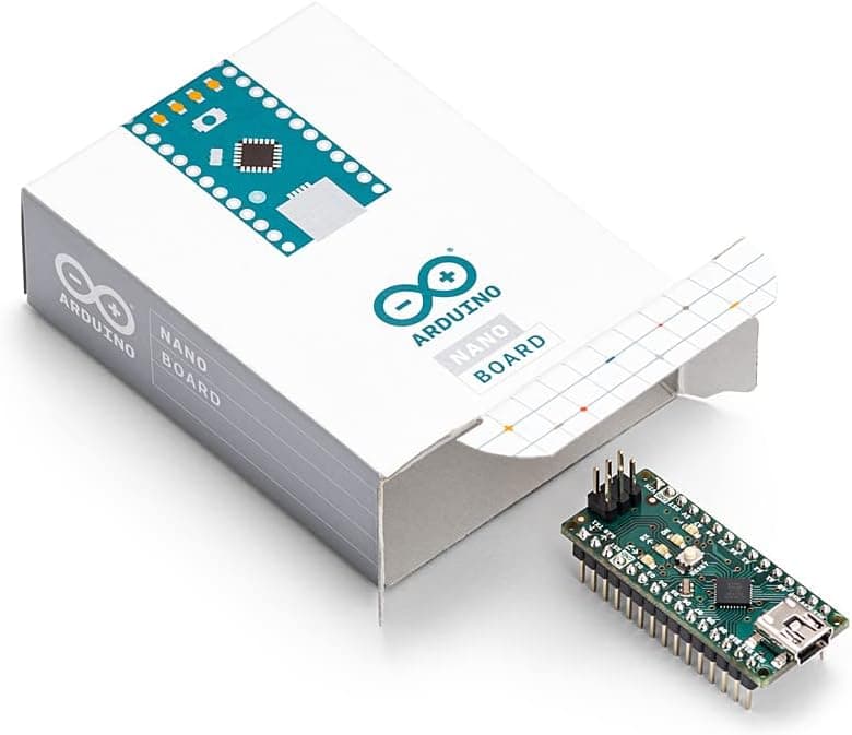 برد میکروکنترلر Arduino مدل Nano A000005 هشتبیتی AVR با USB و ATmega328P برد میکروکنترلر Arduino مدل Nano A000005 هشتبیتی AVR با USB و ATmega328P