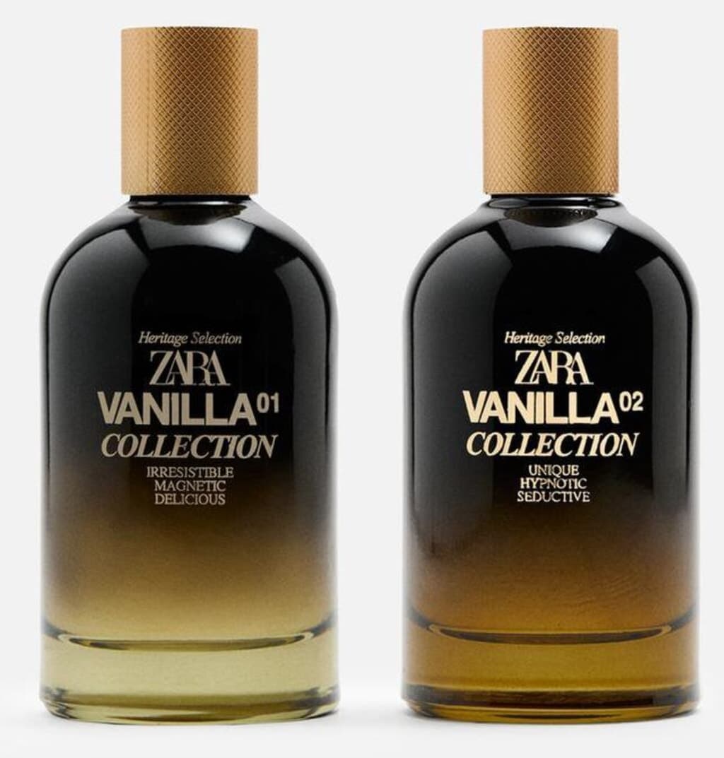 عطر مردانه Zara VANILLA COLLECTION 01+ VANILLA COLLECTION 02 EDP 2 X100 M عطر مردانه Zara VANILLA COLLECTION 01+ VANILLA COLLECTION 02 EDP 2 X100 M