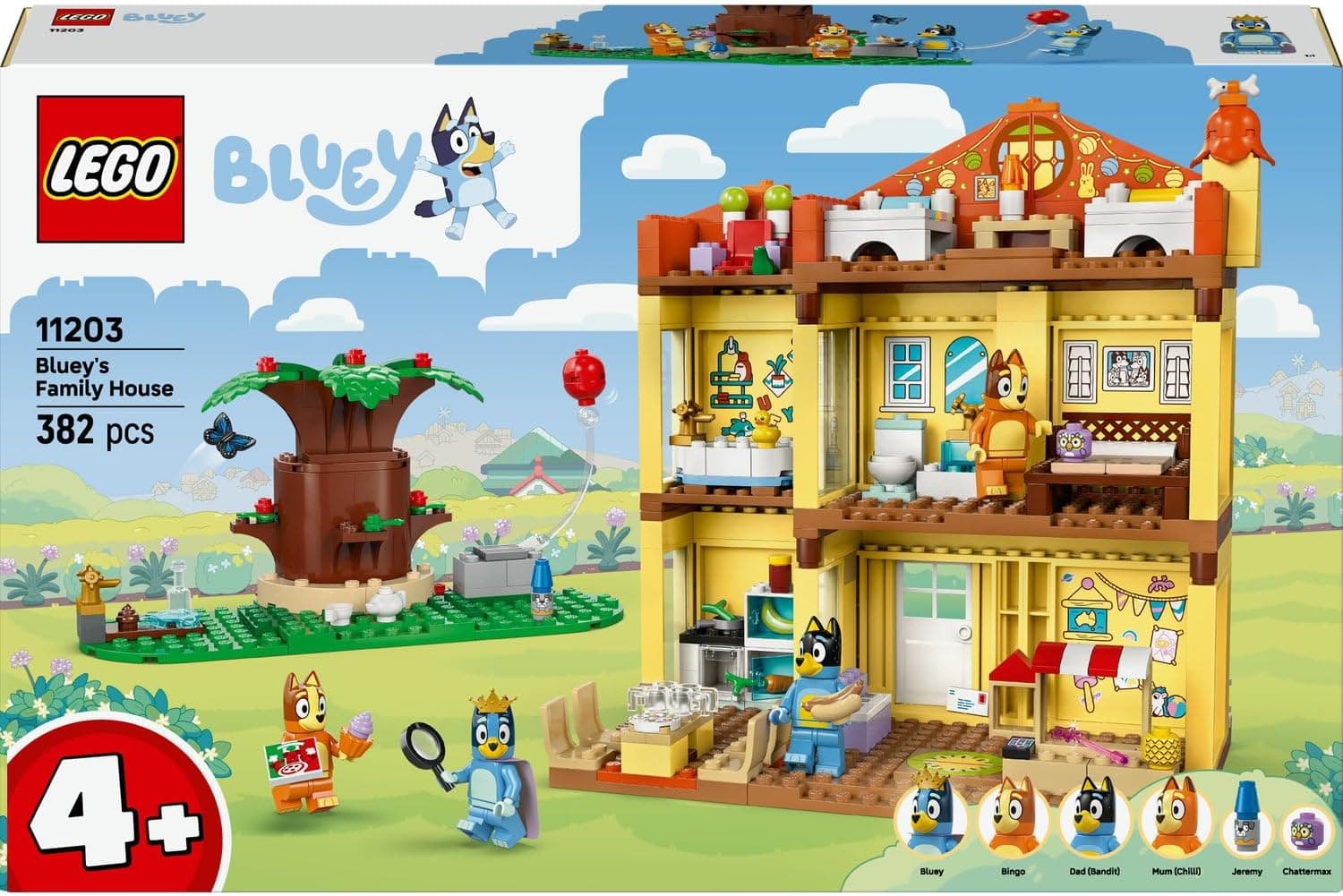لگو Bluey خانه خانوادگی مدل 11203 لگو Bluey خانه خانوادگی مدل 11203