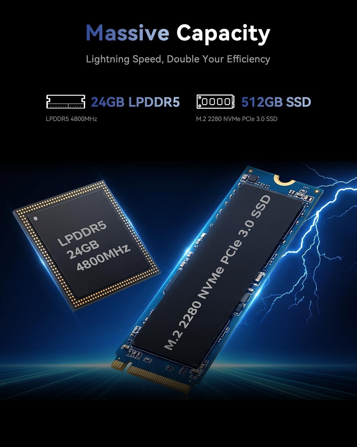 لپتاپ ACEMAGIC با پردازنده i5-12600H (تا 4.5GHz)، حافظه RAM 24GB DDR5 و SSD 512GB لپتاپ ACEMAGIC با پردازنده i5-12600H (تا 4.5GHz)، حافظه RAM 24GB DDR5 و SSD 512GB