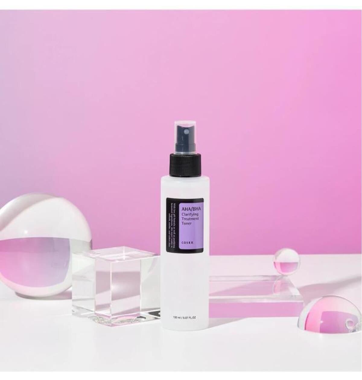 تونر Cosrx حاوی AHA-BHA پاککننده 150ml تونر Cosrx حاوی AHA-BHA پاککننده 150ml