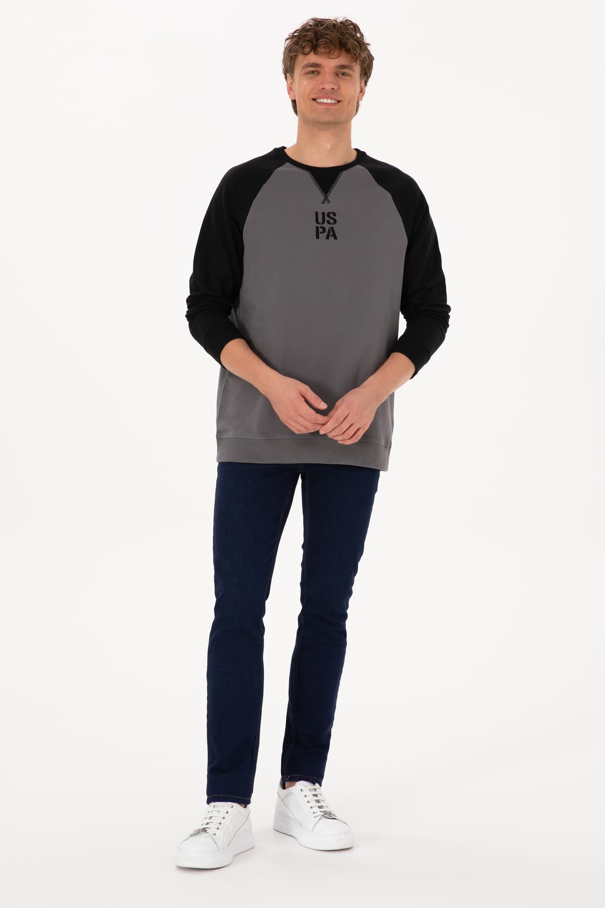 سوئیشرت مردانه U.S. Polo Assn. یقه گرد فیت معمولی نازک مشکی مدل 50315420-VR046 سوئیشرت مردانه U.S. Polo Assn. یقه گرد فیت معمولی نازک مشکی مدل 50315420-VR046