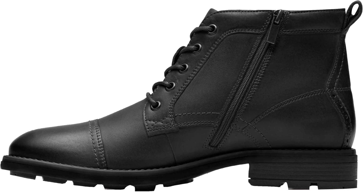 بوت چلسی مردانه Clarks مدل Emmet Zip بوت چلسی مردانه Clarks مدل Emmet Zip