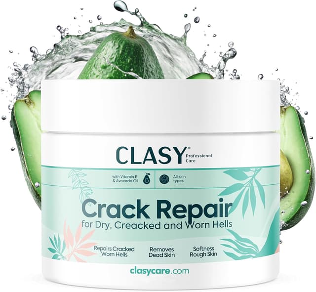 کرم ترک پاشنه CLASYCARE با ویتامین E و روغن آووکادو 100 ml کرم ترک پاشنه CLASYCARE با ویتامین E و روغن آووکادو 100 ml