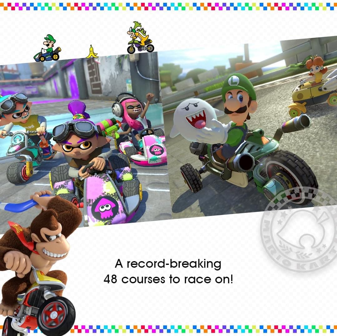 بازی ویدیویی Nintendo Mario Kart 8 Deluxe برای Nintendo Switch بازی ویدیویی Nintendo Mario Kart 8 Deluxe برای Nintendo Switch