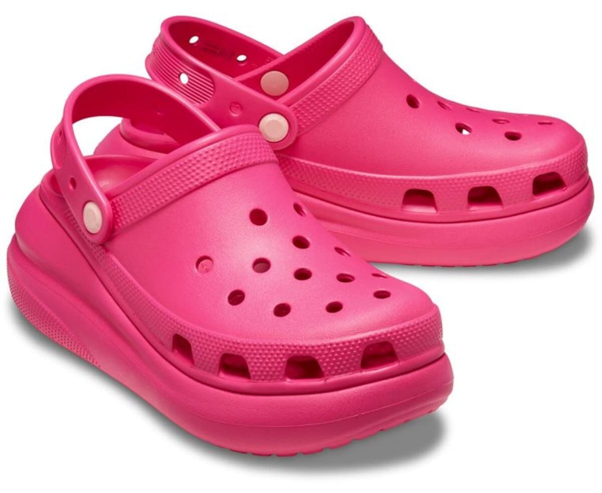کلاگ زنانه Crocs Crush Clog صورتی مدل 207521-6ZQ کلاگ زنانه Crocs Crush Clog صورتی مدل 207521-6ZQ