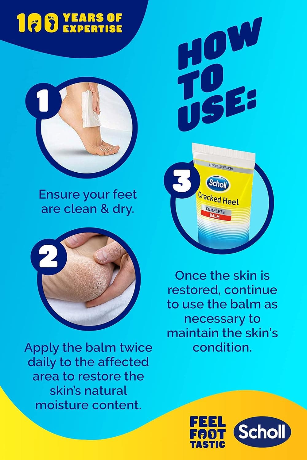 کرم رفع ترک پاشنه Dr. Scholl's 60 ml کرم رفع ترک پاشنه Dr. Scholl's 60 ml