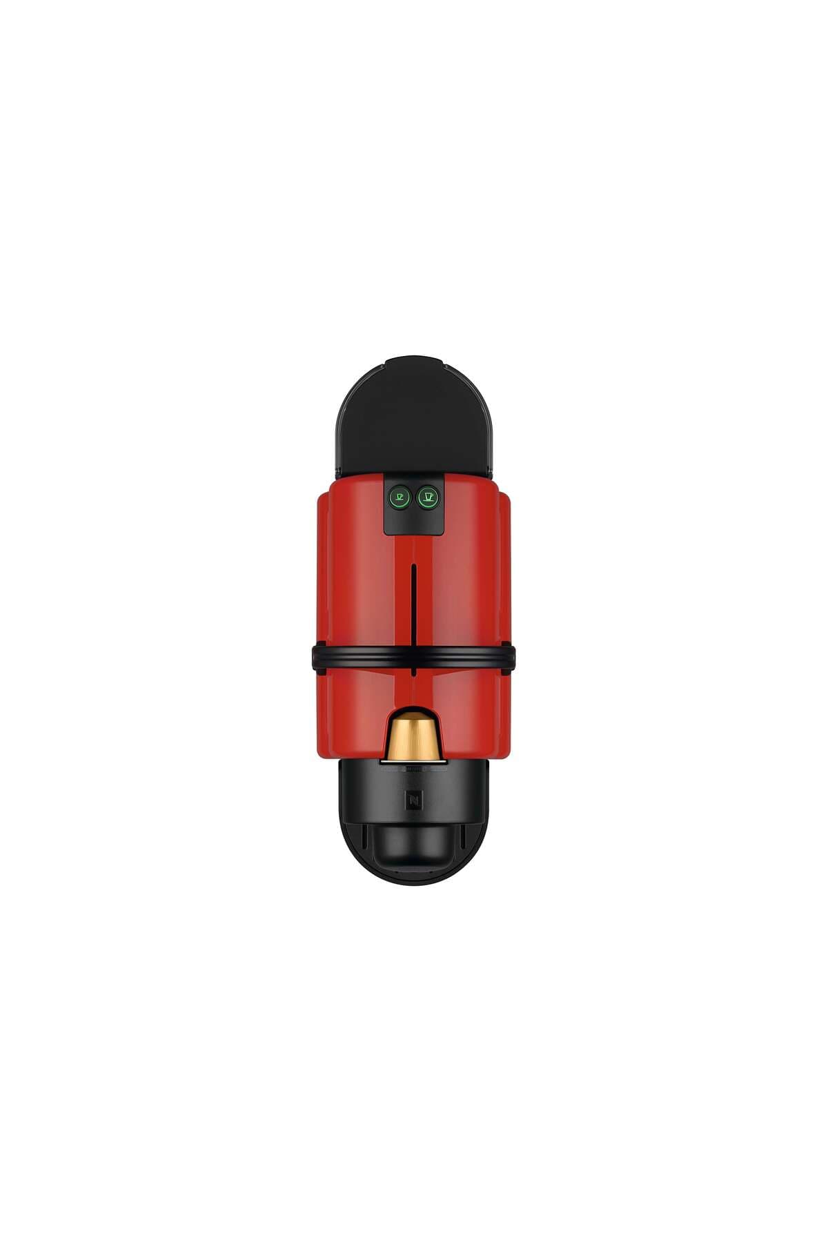 ست دستگاه قهوهساز قرمز و کفساز شیر Nespresso مدل Inissia C40 و Aeroccino 3 ست دستگاه قهوهساز قرمز و کفساز شیر Nespresso مدل Inissia C40 و Aeroccino 3