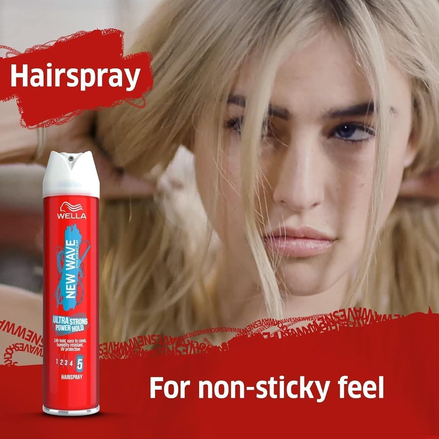 اسپری حالتدهنده مو Wella فوق قوی NEW WAVE اسپری حالتدهنده مو Wella فوق قوی NEW WAVE