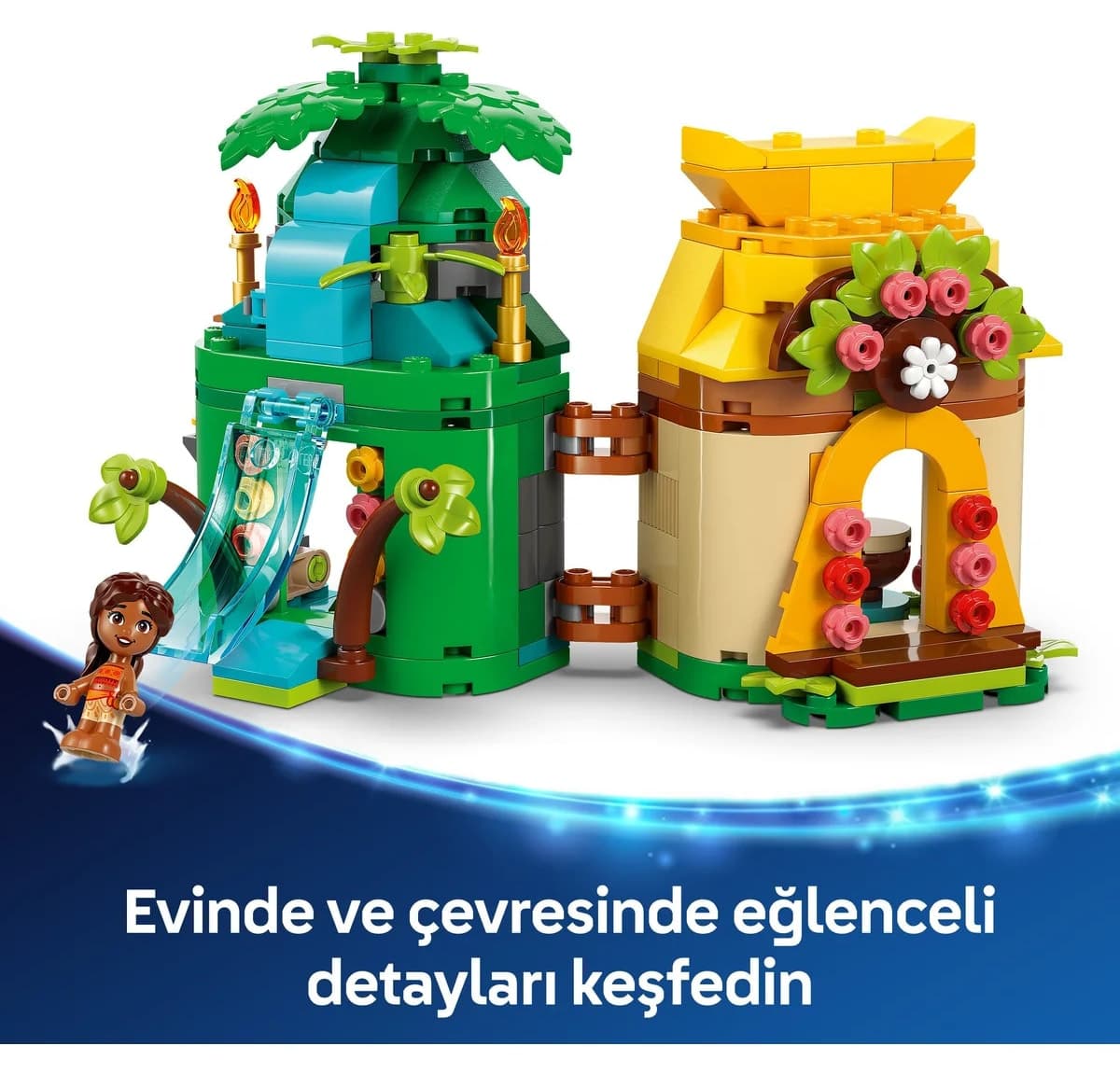 لگو Disney Princess سرگرمی جزیره Moana مدل 43260 لگو Disney Princess سرگرمی جزیره Moana مدل 43260