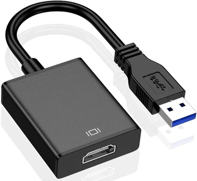 مبدل USB به HDMI SENGKOB با پشتیبانی 1080P و صدا مشکی مبدل USB به HDMI SENGKOB با پشتیبانی 1080P و صدا مشکی