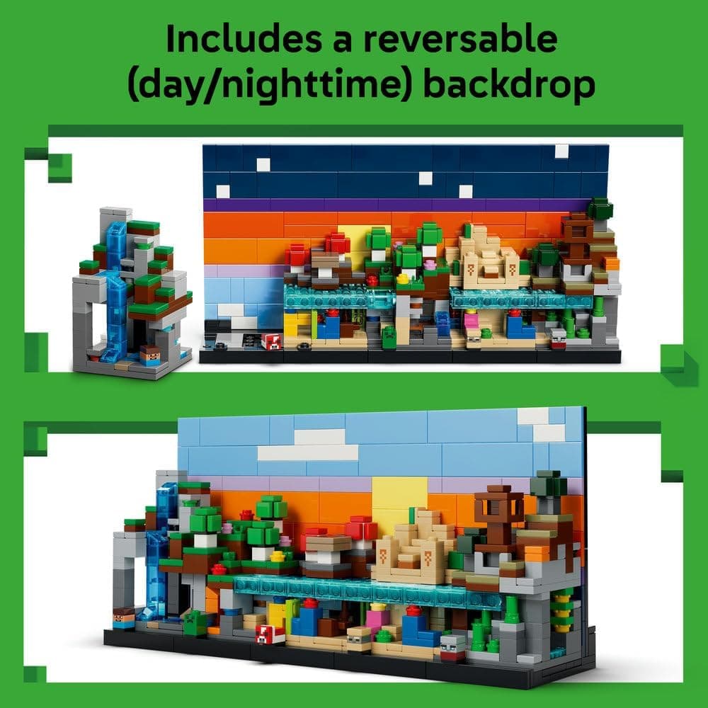 لگو مدل Minecraft Mini Biomes 21589 لگو مدل Minecraft Mini Biomes 21589