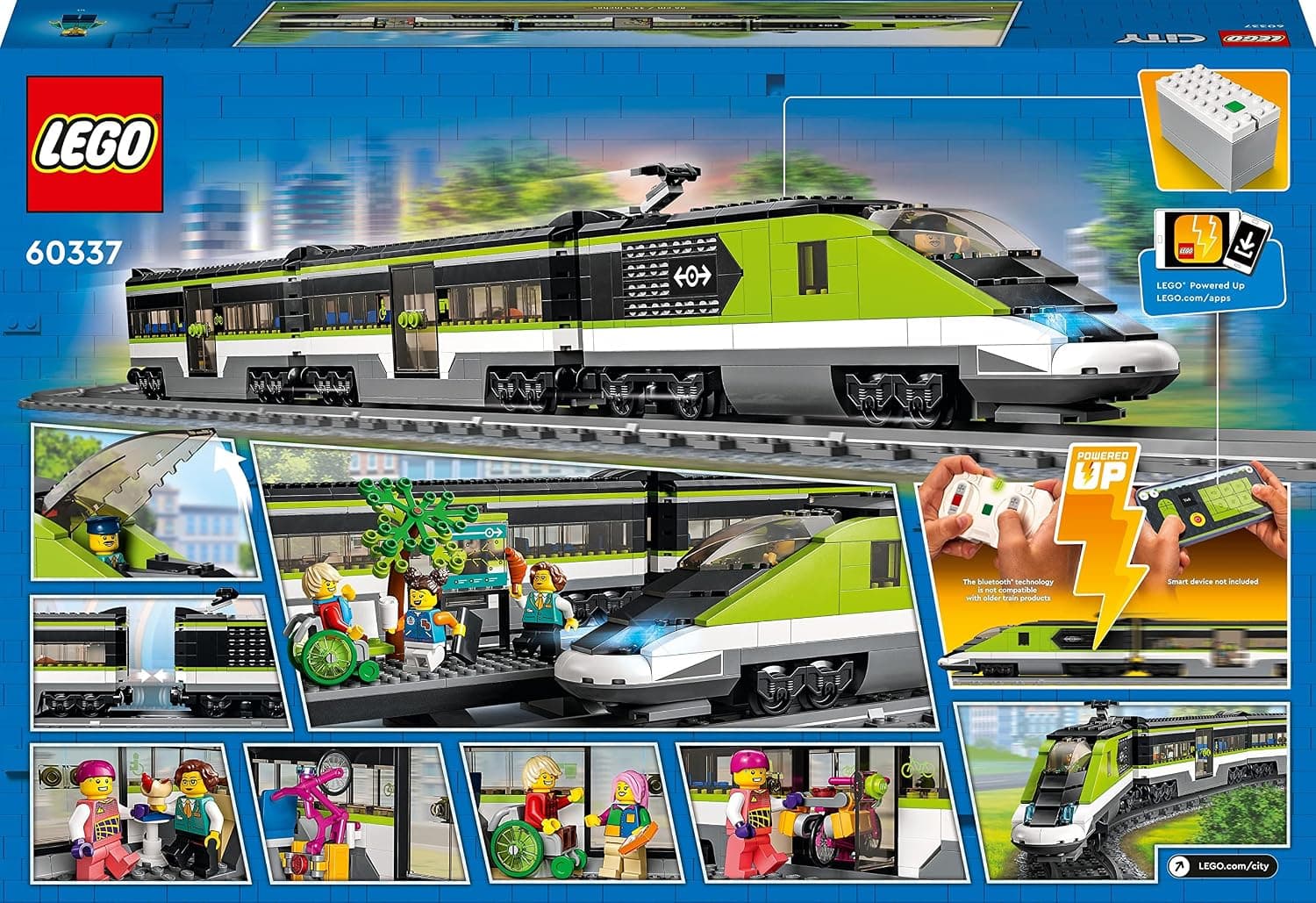 لگو City Express قطار مسافربری مدل 60337 لگو City Express قطار مسافربری مدل 60337
