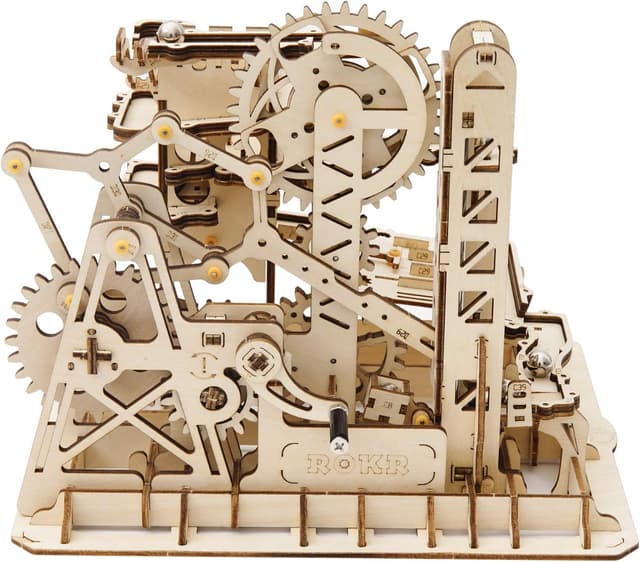 کیت ساخت مدل مکانیکی چرخدندهای ROKR برای نوجوانان و بزرگسالان با توپ مدل Tower Coaster کیت ساخت مدل مکانیکی چرخدندهای ROKR برای نوجوانان و بزرگسالان با توپ مدل Tower Coaster