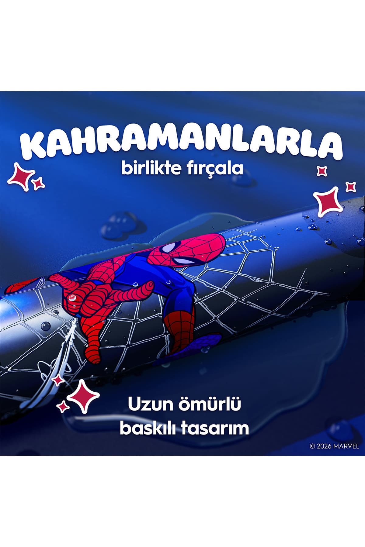 مسواک برقی شارژی کودک Oral-B طرح Marvel Spiderman مناسب بالای ۶ سال مسواک برقی شارژی کودک Oral-B طرح Marvel Spiderman مناسب بالای ۶ سال