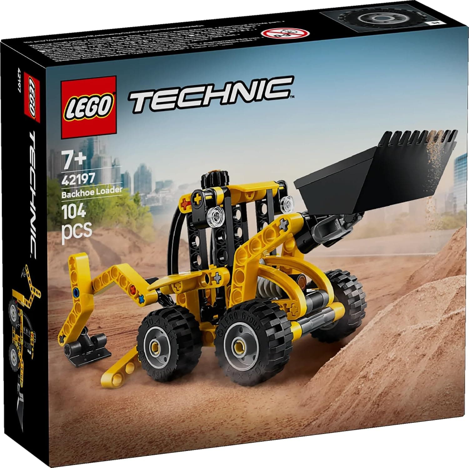 لگو Technic لودر بیل مکانیکی مدل 42197 لگو Technic لودر بیل مکانیکی مدل 42197