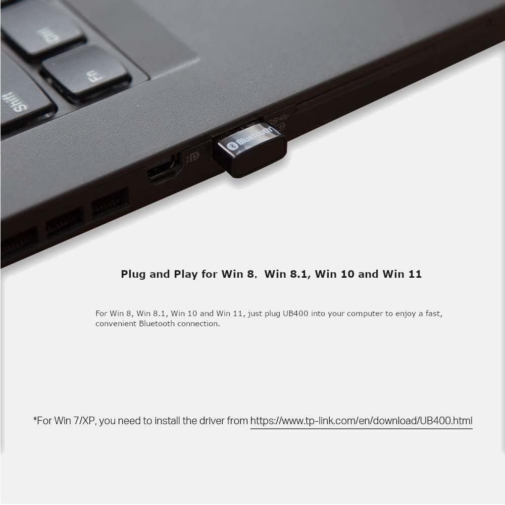 مبدل بلوتوث USB 4.0 کامپیوتر TP-Link نانو مدل UB400 مبدل بلوتوث USB 4.0 کامپیوتر TP-Link نانو مدل UB400
