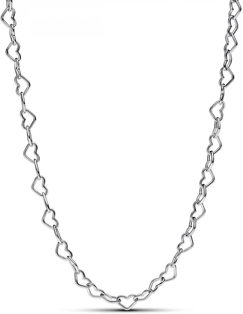 گردنبند زنانه PANDORA Moments Corazones مدل 393334C00-45 گردنبند زنانه PANDORA Moments Corazones مدل 393334C00-45