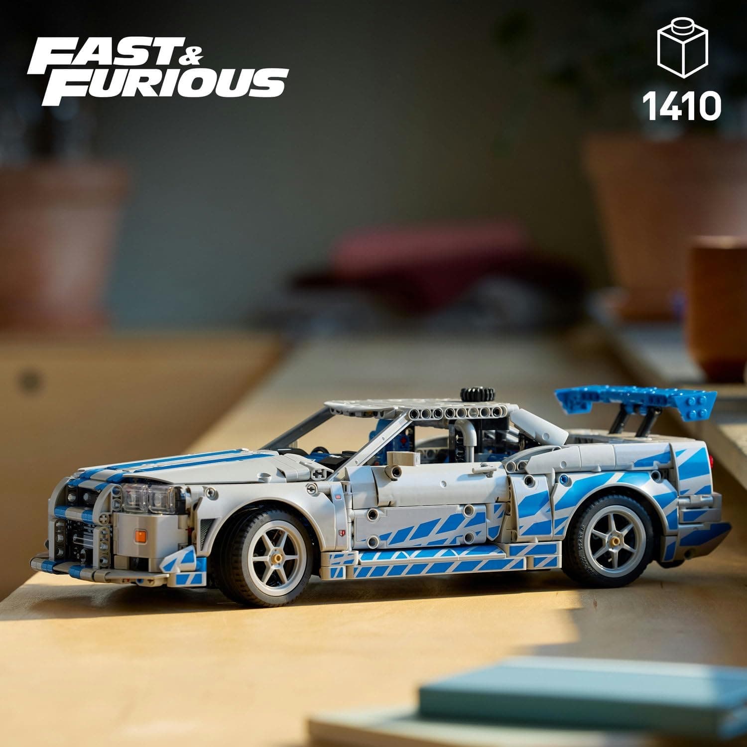 لگو Technic Nissan Skyline GT-R ماشین (R34) مدل 42210 لگو Technic Nissan Skyline GT-R ماشین (R34) مدل 42210