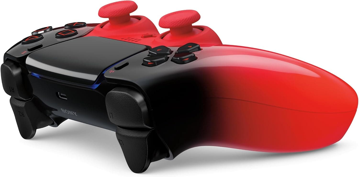 دسته بازی PlayStation 5 بیسیم DualSense قرمز تکنو دسته بازی PlayStation 5 بیسیم DualSense قرمز تکنو