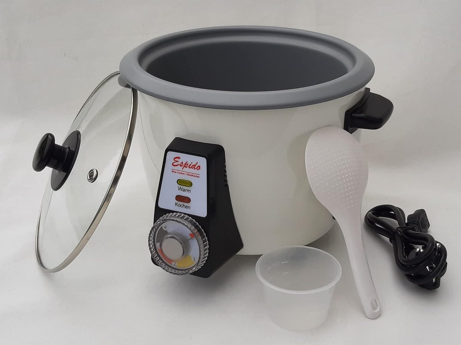 پلوپز Espido Food Stuff Hamburg ایرانی تهدیگ 0.6L 300W 1-2 نفره مدل RCG10T پلوپز Espido Food Stuff Hamburg ایرانی تهدیگ 0.6L 300W 1-2 نفره مدل RCG10T
