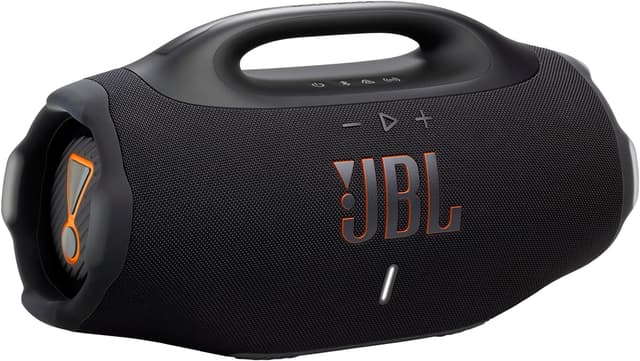 بلندگوی قابل حمل JBL ضدآب و ضدگردوغبار مشکی مدل Boombox 4 بلندگوی قابل حمل JBL ضدآب و ضدگردوغبار مشکی مدل Boombox 4