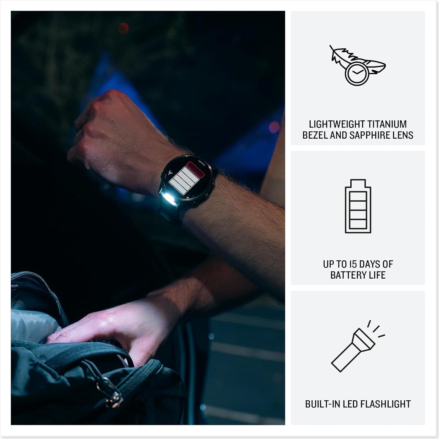 ساعت هوشمند Garmin مدل Forerunner 970 سفید تیتانیومی | زرد ساعت هوشمند Garmin مدل Forerunner 970 سفید تیتانیومی | زرد