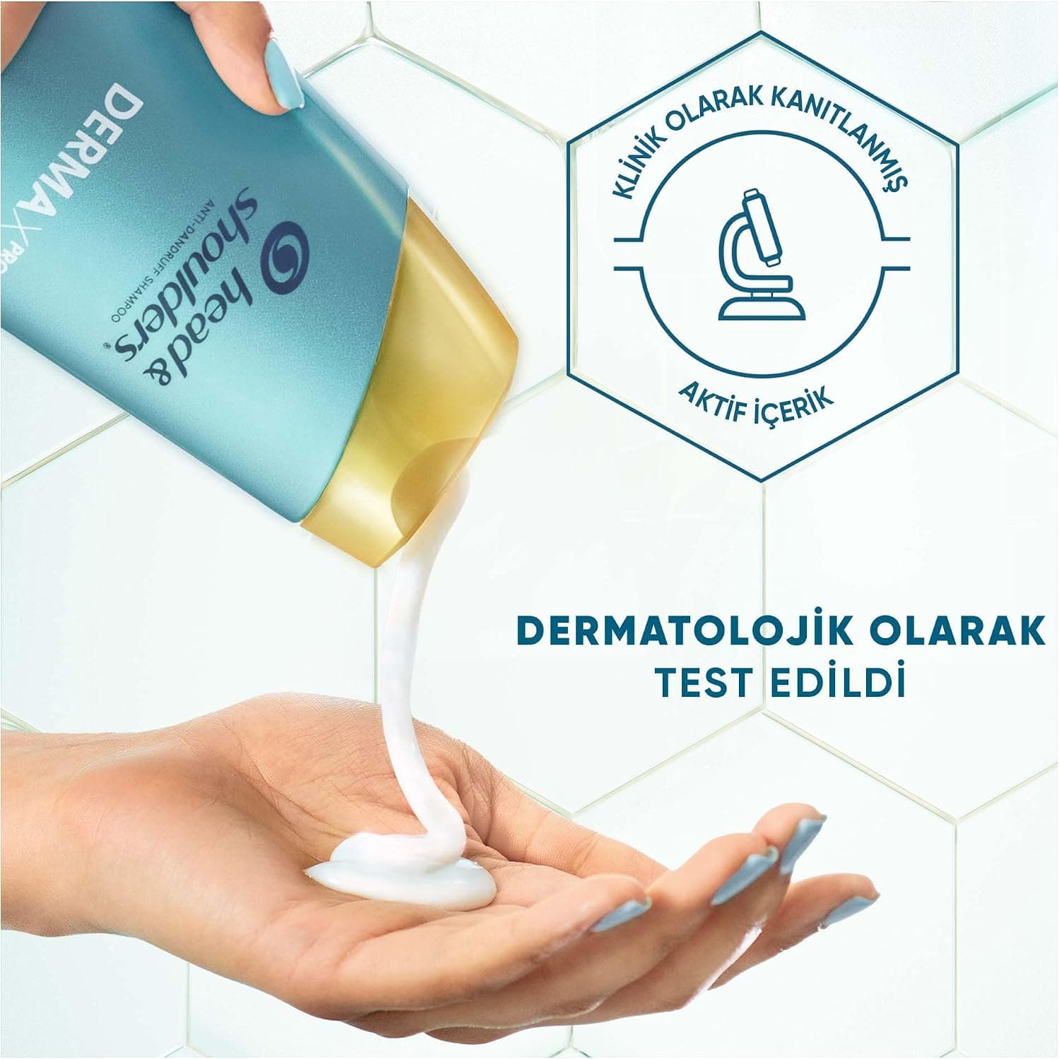 شامپو Head & Shoulders DermaXPRO ضد ریزش و شوره با کافئین و سرامید 300ml شامپو Head & Shoulders DermaXPRO ضد ریزش و شوره با کافئین و سرامید 300ml