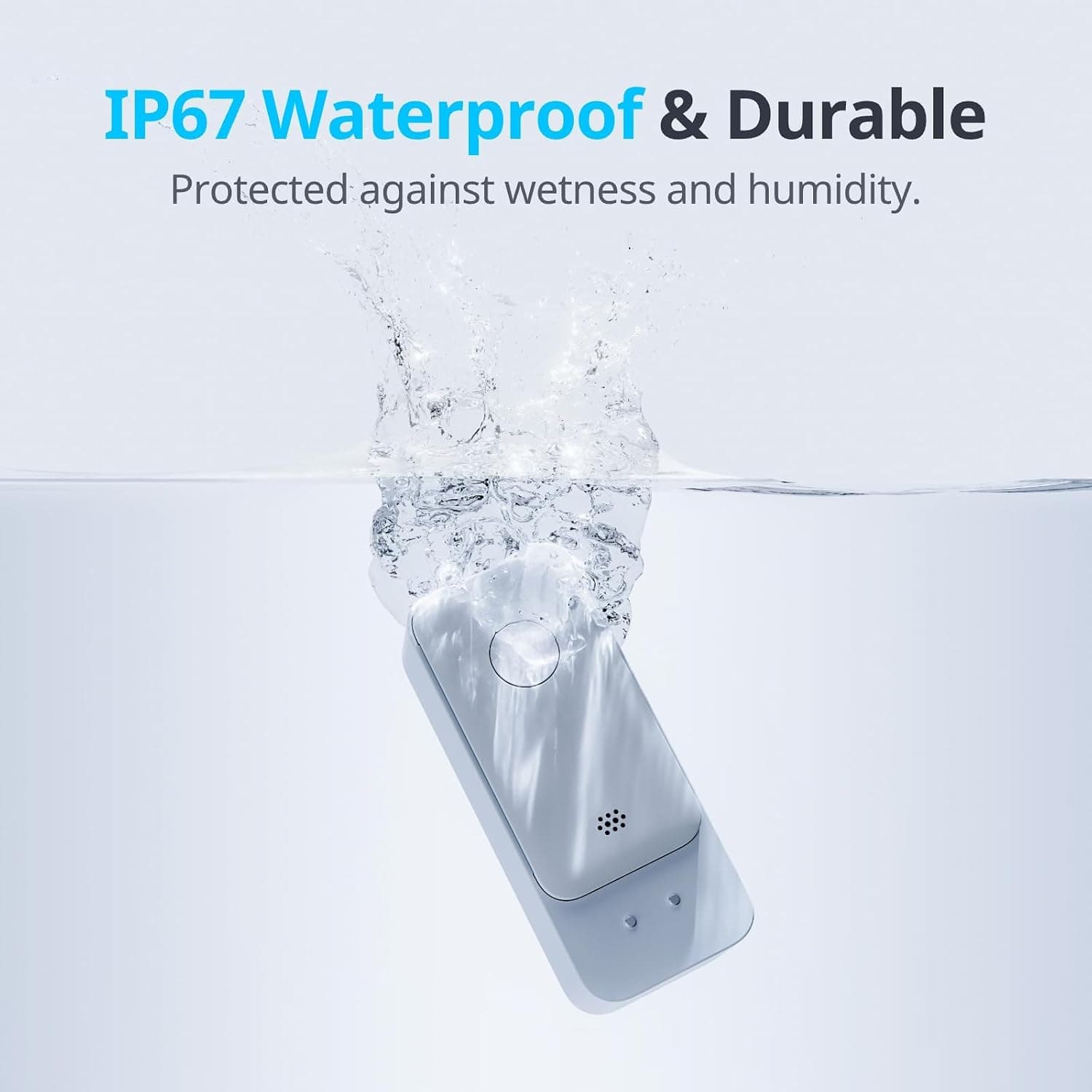 سنسور نشتی آب SwitchBot با کابل، WiFi، ضدآب IP67، آلارم 100dB سنسور نشتی آب SwitchBot با کابل، WiFi، ضدآب IP67، آلارم 100dB