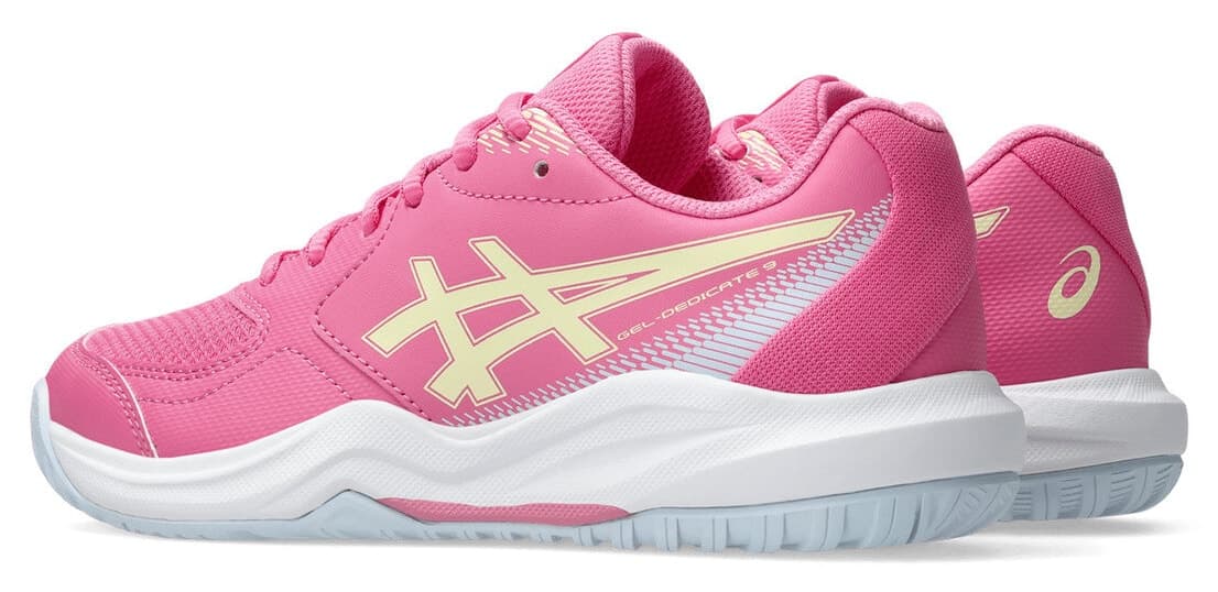 کفش تنیس Asics صورتی سایز 33 کفش تنیس Asics صورتی سایز 33