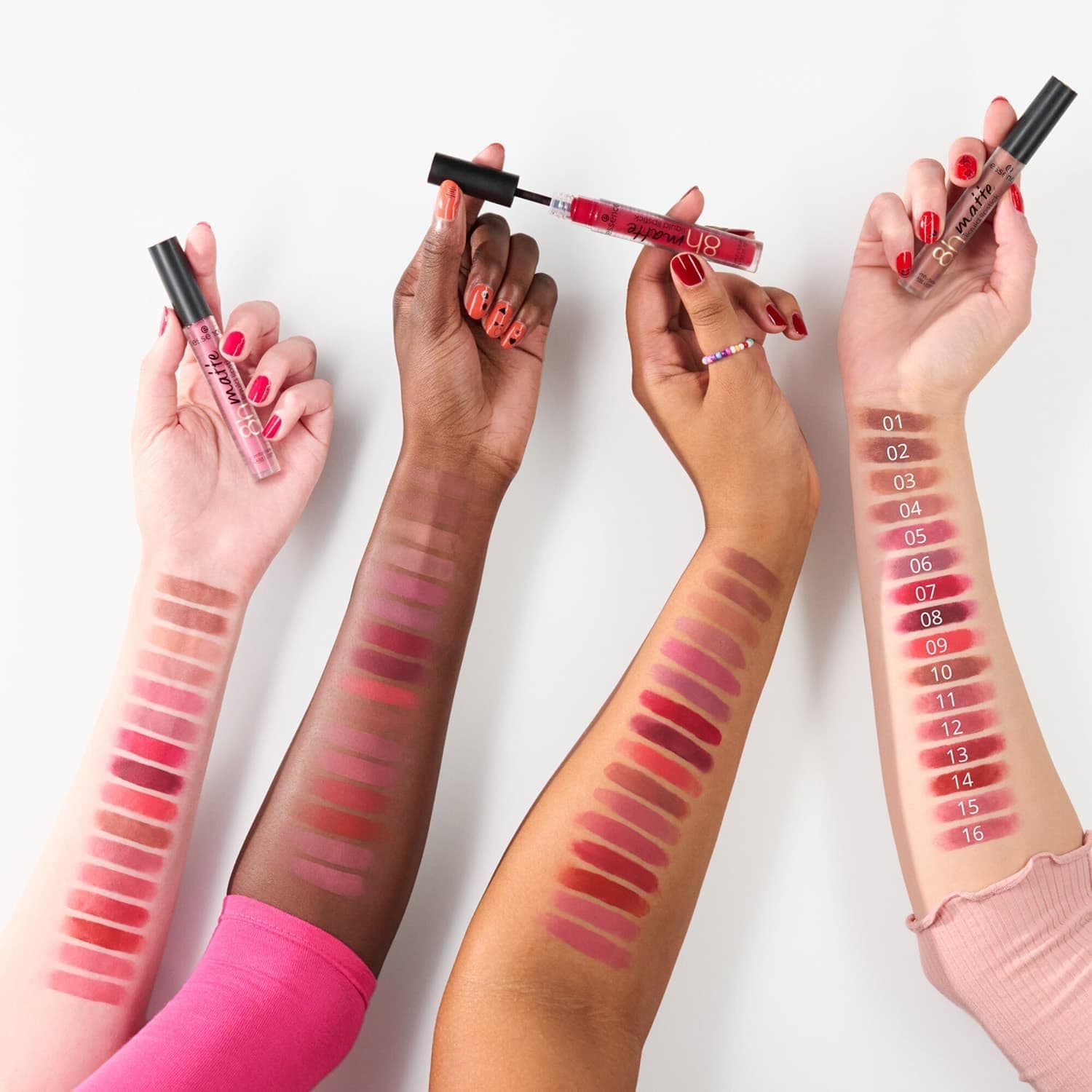 رژ لب مایع مات Essence Cosmetics 8h مدل 10 رژ لب مایع مات Essence Cosmetics 8h مدل 10