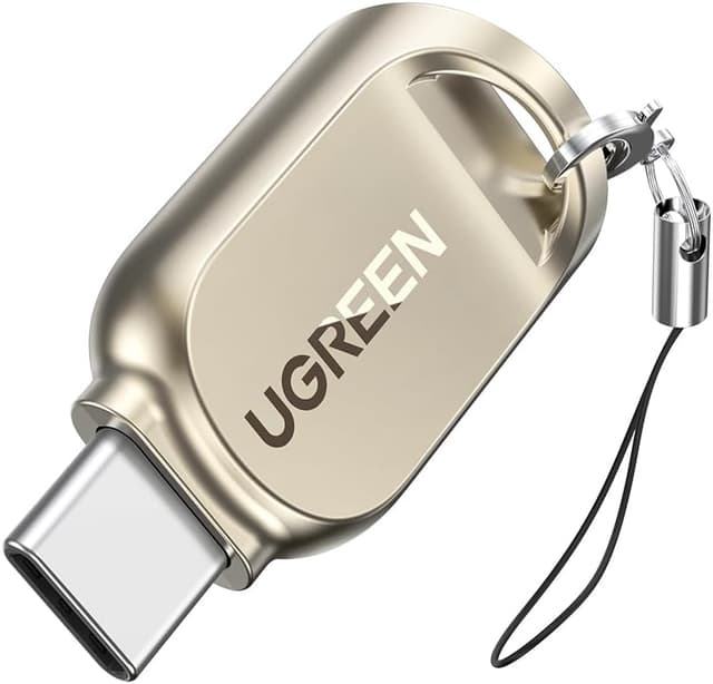 کارتخوان کوچک Micro SD و TF یوگرین با رابط USB C مدل آلومینیومی کارتخوان کوچک Micro SD و TF یوگرین با رابط USB C مدل آلومینیومی