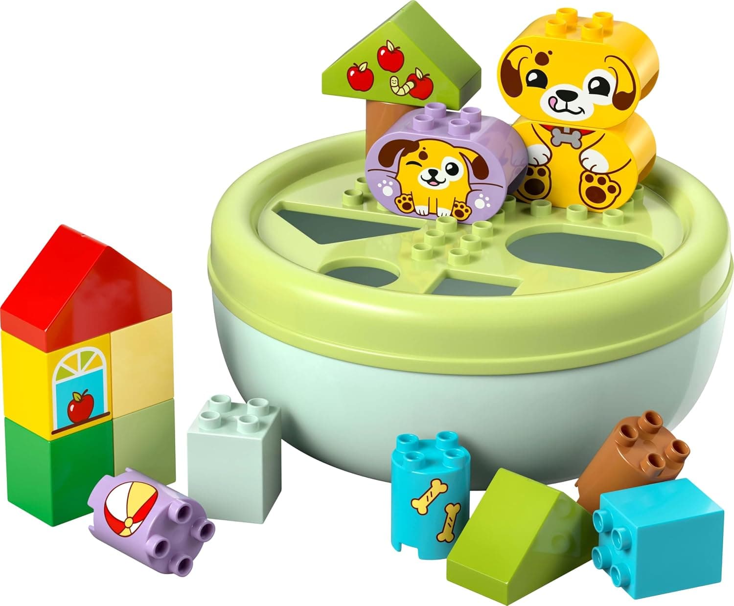 لگو DUPLO آموزشی جورچین شکل خانه سگ برای کودکان 1.5 سال به بالا مدل 10441، 17 قطعه لگو DUPLO آموزشی جورچین شکل خانه سگ برای کودکان 1.5 سال به بالا مدل 10441، 17 قطعه