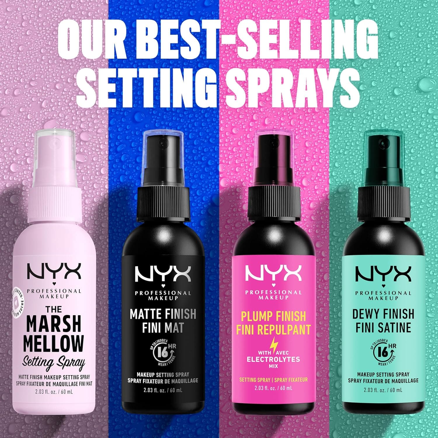 اسپری تثبیت آرایش NYX Professional Makeup فینیش درخشان ماندگاری ۱۶ ساعته ۶۰ml اسپری تثبیت آرایش NYX Professional Makeup فینیش درخشان ماندگاری ۱۶ ساعته ۶۰ml