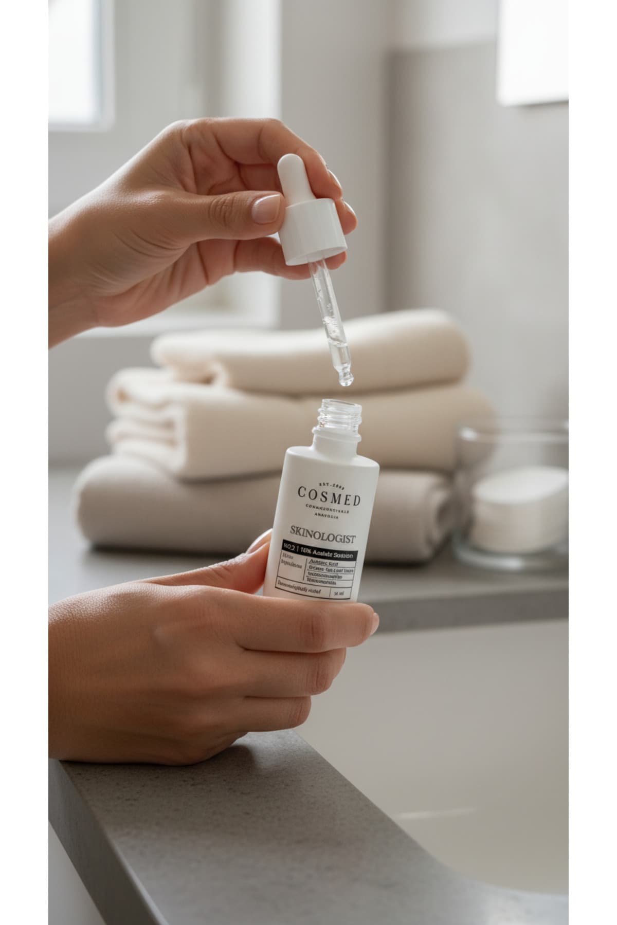 سرم ضدلک COSMED با اسید آزلائیک و چای سبز Skinologist 10% 30ml سرم ضدلک COSMED با اسید آزلائیک و چای سبز Skinologist 10% 30ml