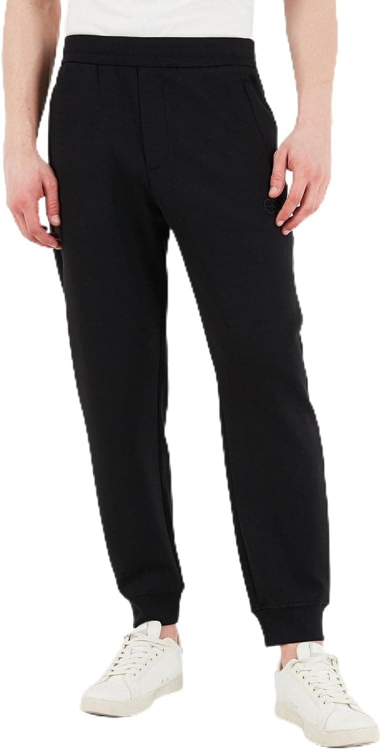 شلوار جاگر مردانه Emporio Armani پنبهای فیت معمولی پاچه کشدار مدل EM004539 AF10013 UC001 شلوار جاگر مردانه Emporio Armani پنبهای فیت معمولی پاچه کشدار مدل EM004539 AF10013 UC001