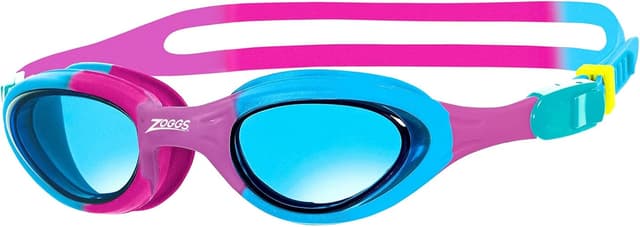 عینک شنای کودک Zoggs Super Seal با لنز شفاف ضدبخار، محافظت UV و بند راحتی قابل تنظیم، مناسب 6-14 سال عینک شنای کودک Zoggs Super Seal با لنز شفاف ضدبخار، محافظت UV و بند راحتی قابل تنظیم، مناسب 6-14 سال