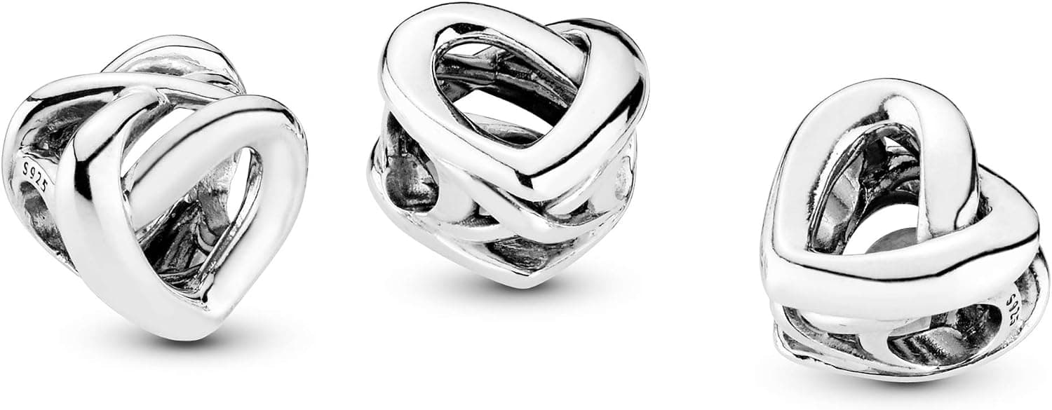 چارم دستبند زنانه PANDORA نقره استرلینگ قلب گرهخورده مدل Moments چارم دستبند زنانه PANDORA نقره استرلینگ قلب گرهخورده مدل Moments