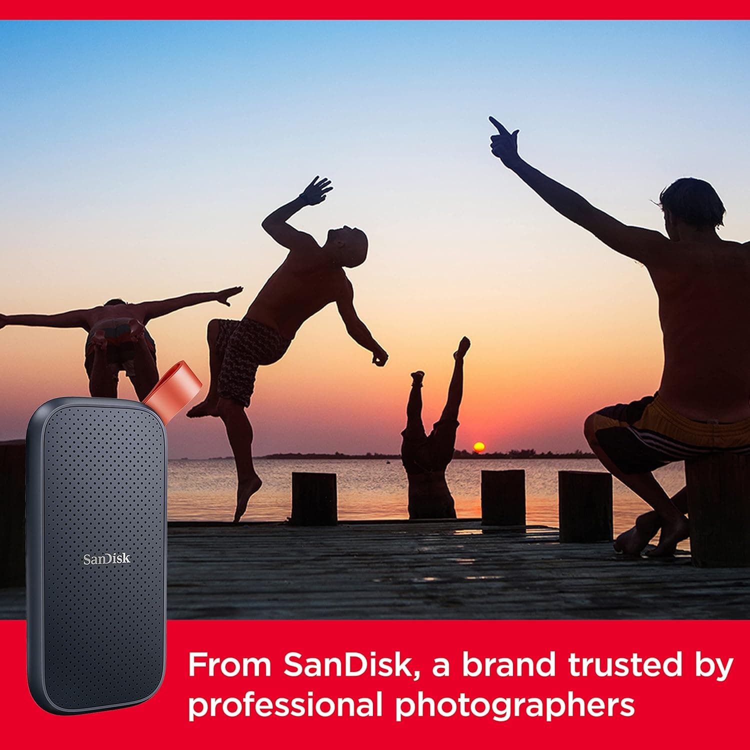 درایو SSD قابل حمل SanDisk ظرفیت 1TB با سرعت انتقال تا 800MB/s، USB-C و USB 3.2 Gen 2 مدل SDSSDE30-1T00-G26 درایو SSD قابل حمل SanDisk ظرفیت 1TB با سرعت انتقال تا 800MB/s، USB-C و USB 3.2 Gen 2 مدل SDSSDE30-1T00-G26