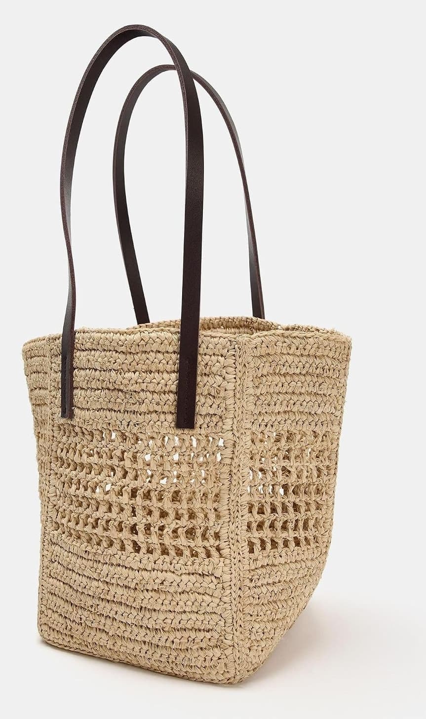 کیف توت مینی زنانه Zara حصیری کیف توت مینی زنانه Zara حصیری