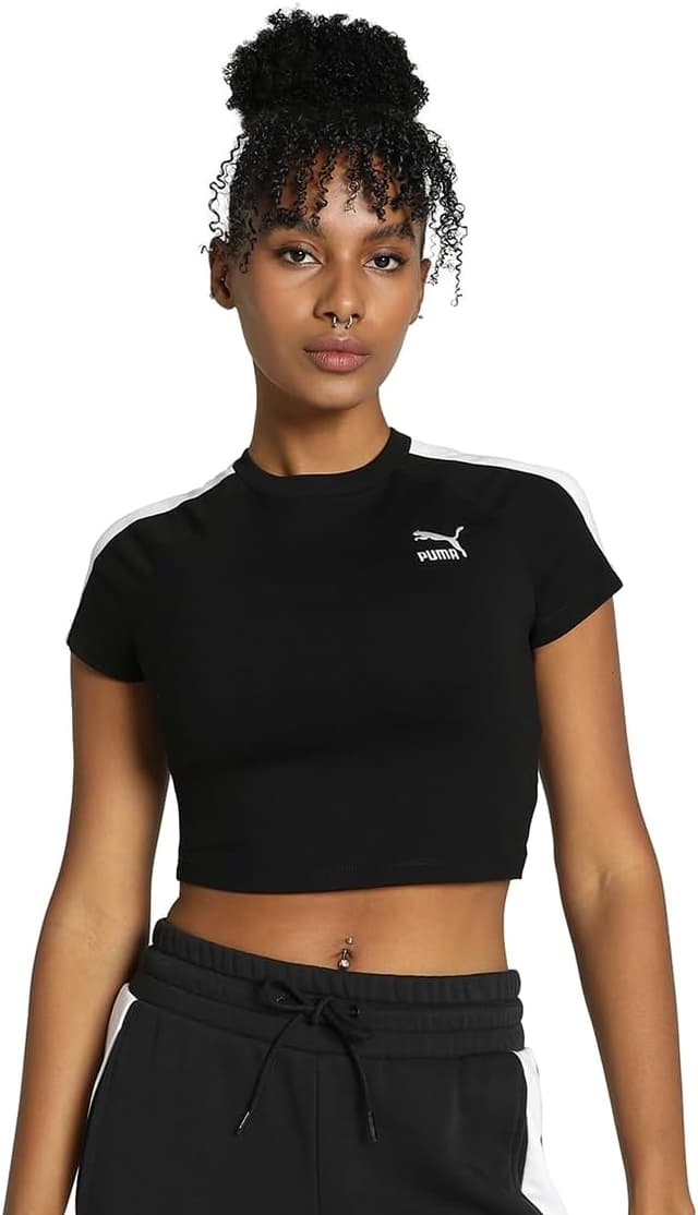 تیشرت Puma Iconic T7 Baby یقه گرد مدل 57-625598-1 تیشرت Puma Iconic T7 Baby یقه گرد مدل 57-625598-1