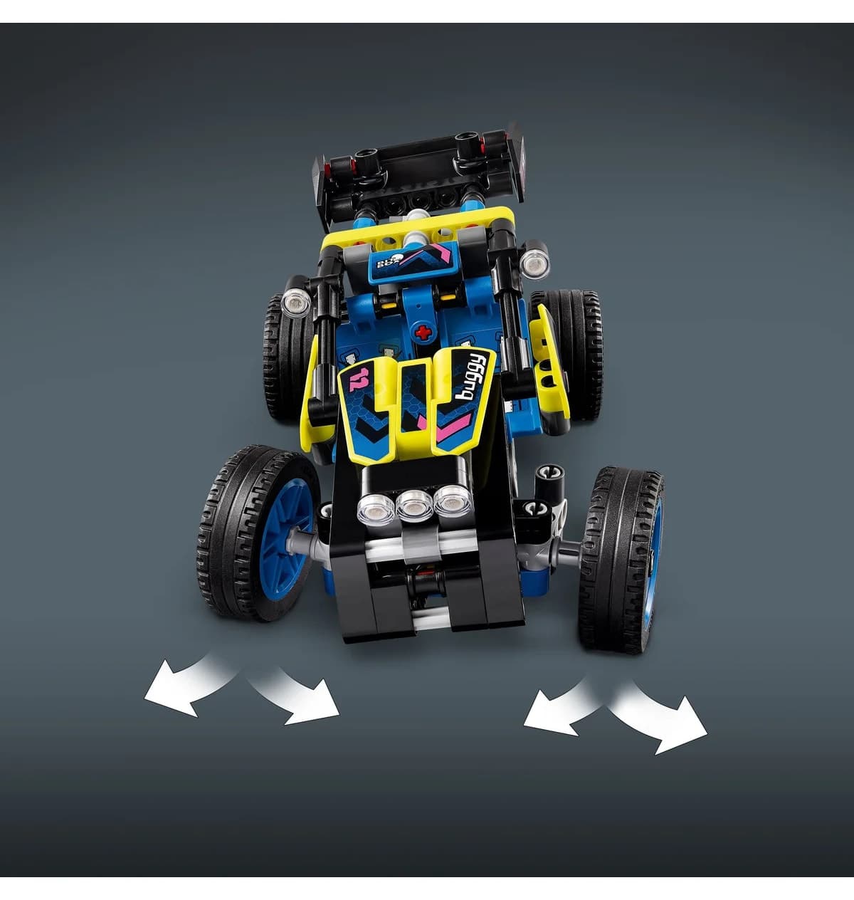 لگو Technic ماشین مسابقه آفرود مدل 42164 مناسب سنین ۸ سال به بالا با ۲۱۹ قطعه لگو Technic ماشین مسابقه آفرود مدل 42164 مناسب سنین ۸ سال به بالا با ۲۱۹ قطعه