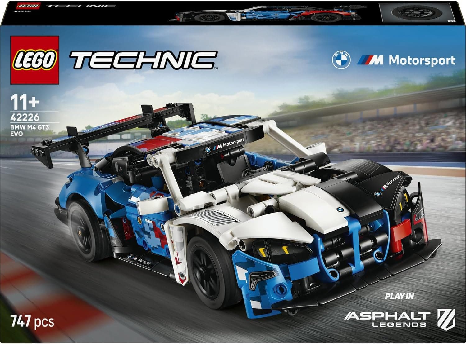 لگو Technic BMW M4 GT3 EVO ماشین مسابقهای مدل 42226 لگو Technic BMW M4 GT3 EVO ماشین مسابقهای مدل 42226